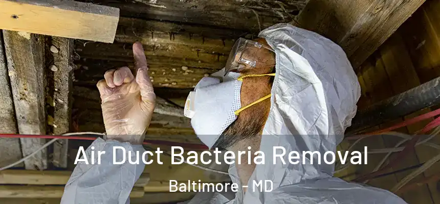 Air Duct Bacteria Removal Baltimore - MD
