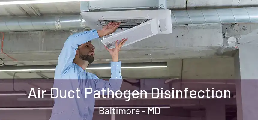 Air Duct Pathogen Disinfection Baltimore - MD