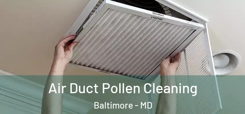 Air Duct Pollen Cleaning Baltimore - MD