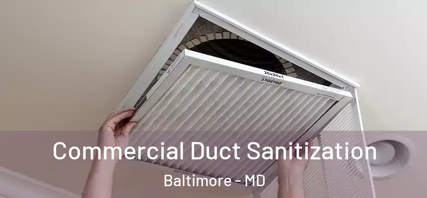 Commercial Duct Sanitization Baltimore - MD