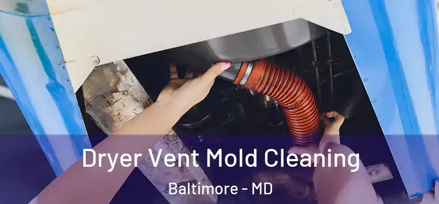 Dryer Vent Mold Cleaning Baltimore - MD